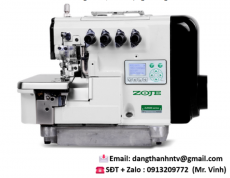 Máy vắt sổ 2 kim 5 chỉ liền trục tốc độ cao ZOJE ZJ950E-38