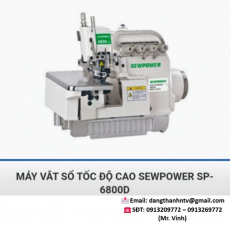 MÁY VẮT SỔ SEWPOWER SP-6800D