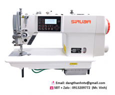 Máy một kim Siruba động cơ bước máng dầu kín