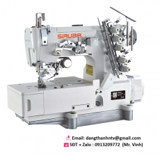 Máy trần đè đầu bằng 3 kim 5 chỉ Siruba F006KD