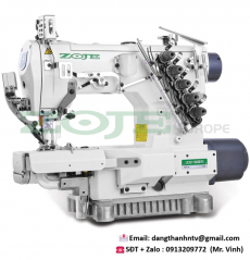 Máy khâu phủ giường 3 kim dao xén trái ZOJE ZJC2521